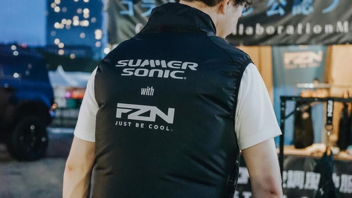 サマーソニック2026において「FZN・空調風神服®」が暑さ対策に積極的に取り組むSUMMER SONICの公認ファン付きウェアとしてサポートさせていただきました。