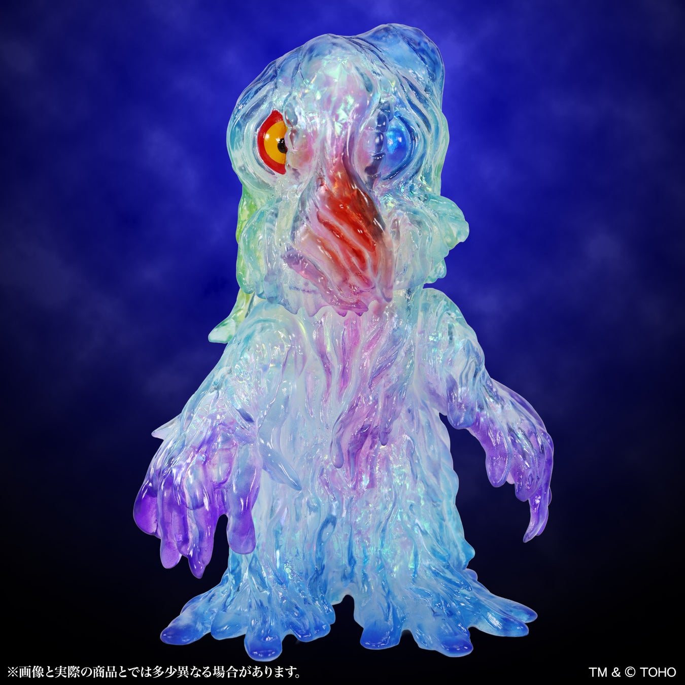 CCPJAPAN送る人気ソフビシリーズ MSS（ミドルサイズシリーズ）より、「KHカンパニー」限定カラーの、「ヘドラ」のレトロソフビフィギュアが発売！