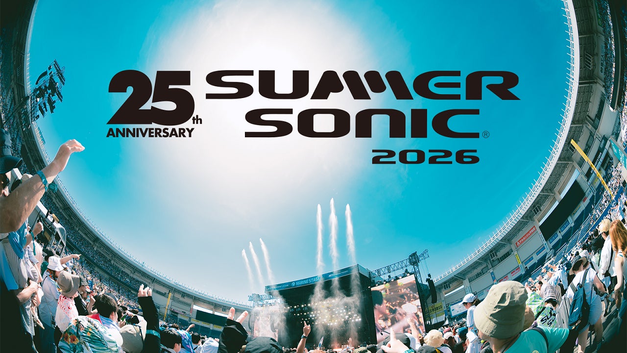SUMMER SONIC 2026 放送&配信アーティストを公開！WOWOWで9月27日（日）午後0:00（正午）～放送&配信！
