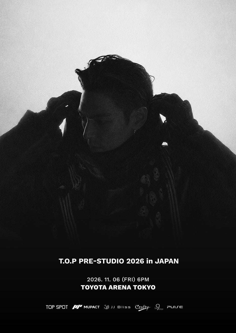 T.O.P「PRE-STUDIO 2026 in JAPAN」ローソン プレリク抽選先行受付スタート