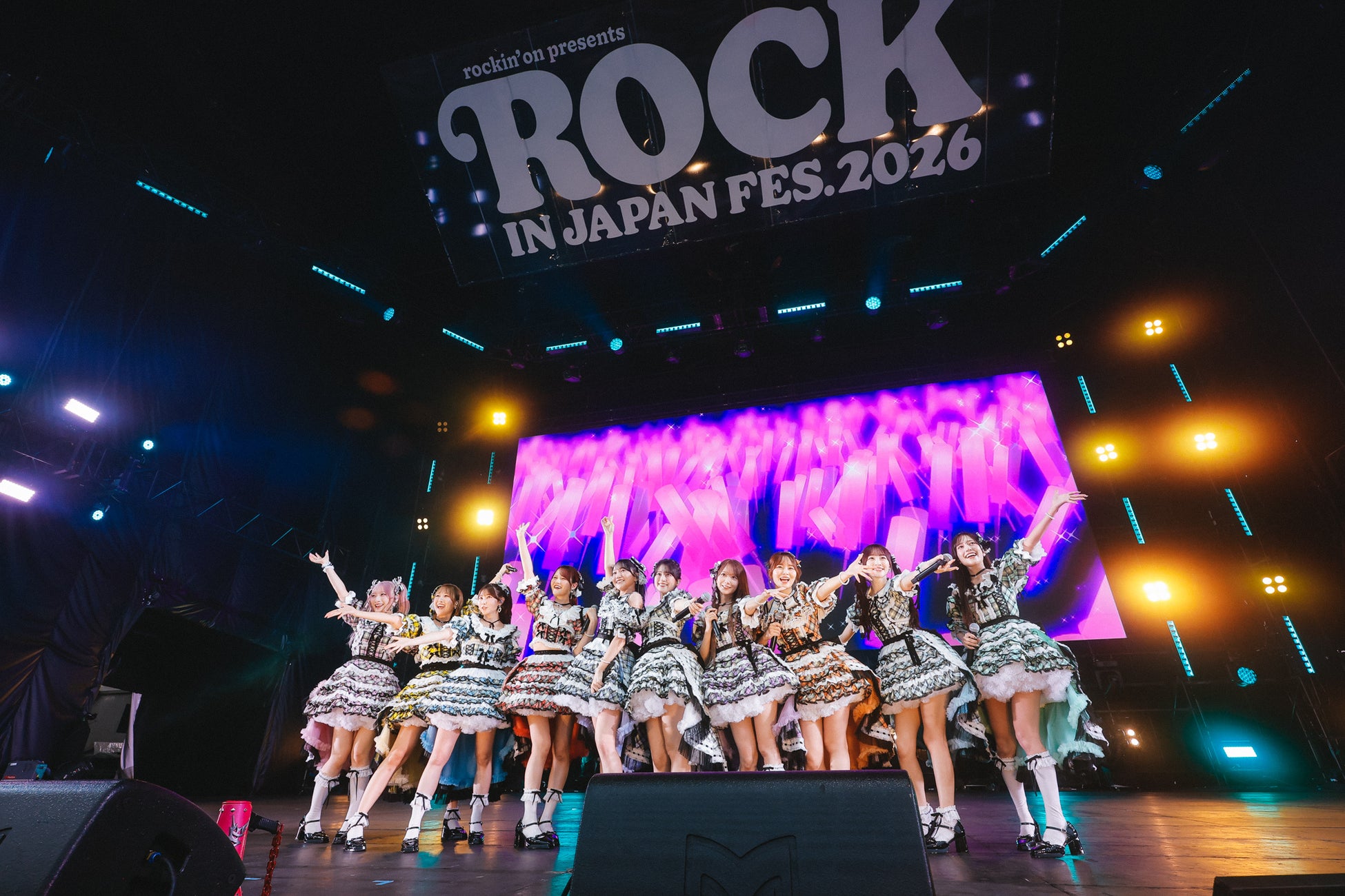 ＝LOVE 千葉市蘇我スポーツ公園にて開催された「ROCK IN JAPAN FESTIVAL 2026」 に出演！！
