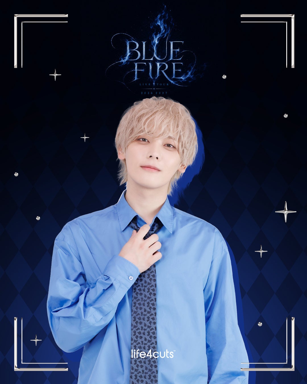 宮川大聖 × 人生4カット コラボフレーム第3弾が10月1日より登場！宮川大聖 LIVE TOUR 2026-2027「BLUE FIRE」開催を記念した特別なフレーム