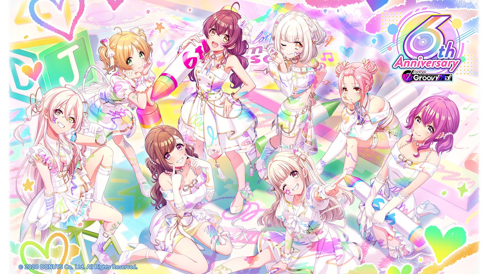 スマートフォン向けリズムゲーム「D4DJ Groovy Mix」配信開始から6周年！イベント情報や各種キャンペーン情報の詳細を公開